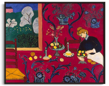 Inspiration La Desserte rouge Matisse - peinture à l'huile